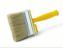 Flächenstreicher, gelber Kunststoffstiel, 12 x 3 cm