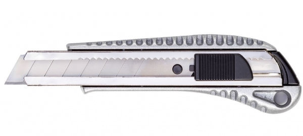 Abbrechmesser mit Metallführung, aus Alu