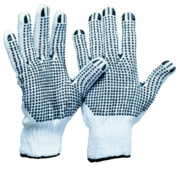 Textil-Handschuhe, beidseitig Benoppung *Magic Black*