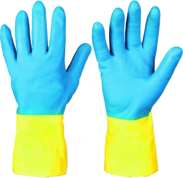 Latexhandschuhe, Bicolor