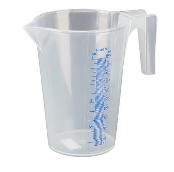 Meßbecher, polypropylen, mit Handgriff