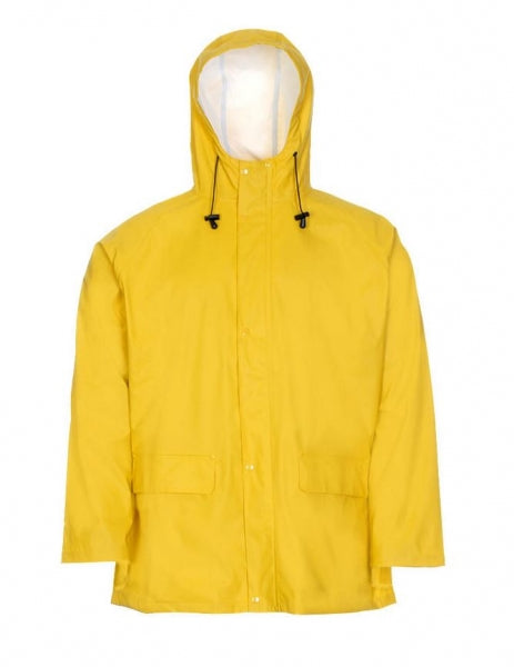 Regenjacke aus Stretch-PU