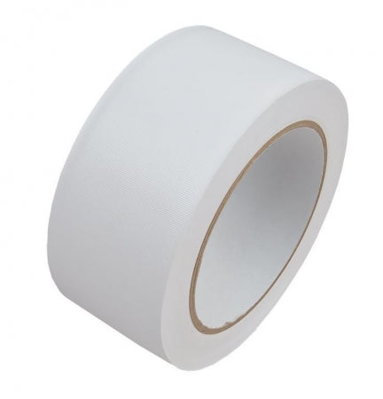PVC Schutzband, weiß, gerillt