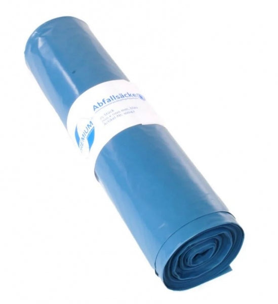 Müllsäcke, blau *Premium* 80 µ (â 25 Stück)