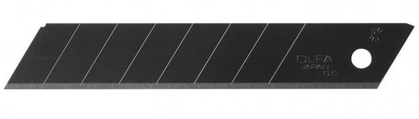 Ein Spender: Ersatz Abbrechklinge, schwarz 18mm für Cuttermesser